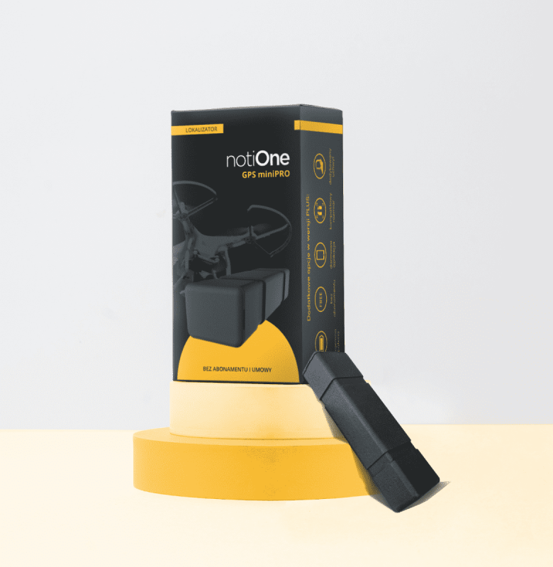 notiOne gps miniPRO i opakowanie