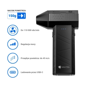  Mini dmuchawa Navitel TF2 Czarny 