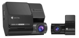 Wideorejestrator NAVITEL RS985 GPS + Tylna kamera + powerbank 