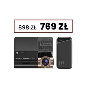 Wideorejestrator NAVITEL RS990 Dual + powerbank