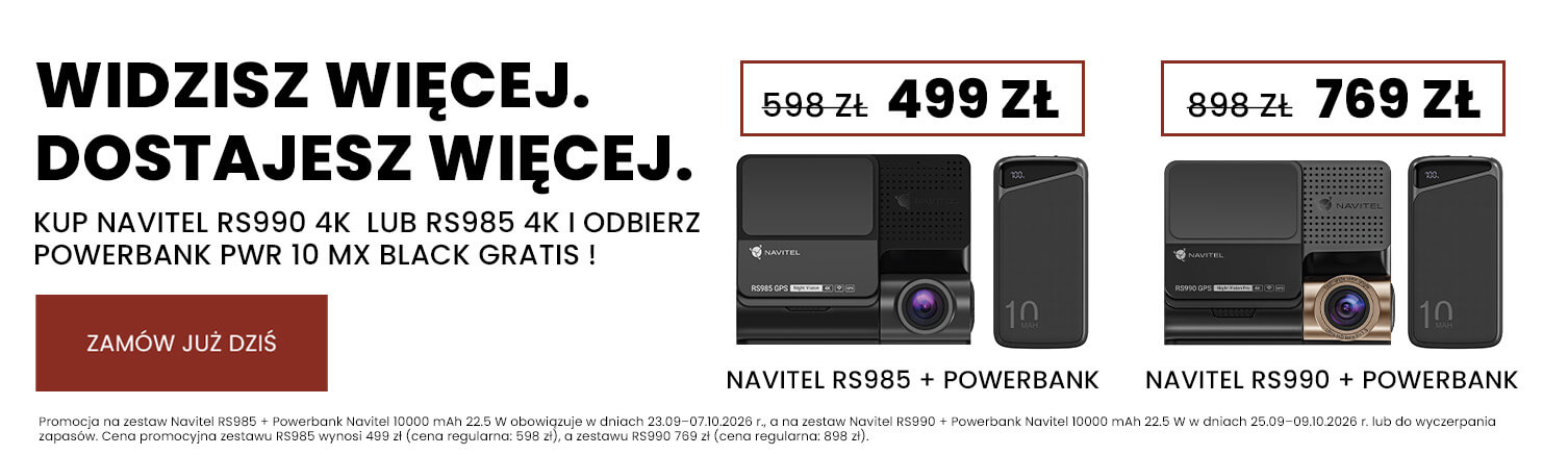 RS985 + RS990 + powerbank Sklep Yanosik