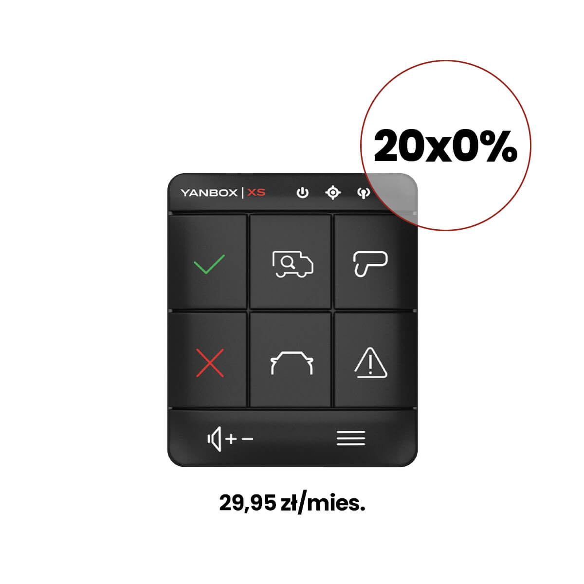YANBOX Yanosik XS - 3 miesiące abonamentu